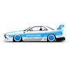Mini GT Nissan Skyline GT-R (R32) LBWK Kaido Works Amoculture