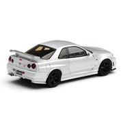 Mini GT Nissan NISMO R34GT-R Z-tune Z-Tune Silver