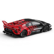 Mini GT Lamborghini LB-Silhouette WORKS Murcielago GT Evo Advan