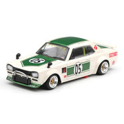 Mini GT Nissan Skyline LB-WORKS Hakosuka White / Green
