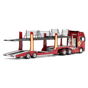 Mini GT Scania 770S A6x4NA Car Transporter V8 50th Anniversary Car Transporter Red