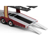 Mini GT Scania 770S A6x4NA Car Transporter V8 50th Anniversary Car Transporter Red