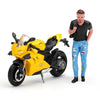 Mini GT Ducati Panigale V4 S Giallo with Figure