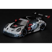MiniGT Porsche 911 GT3 R (992) No77 AO Racing Skeleton Rexy 2026 IMSA Petit Le Mans