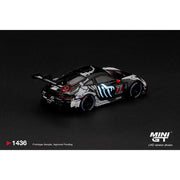 MiniGT Porsche 911 GT3 R (992) No77 AO Racing Skeleton Rexy 2026 IMSA Petit Le Mans