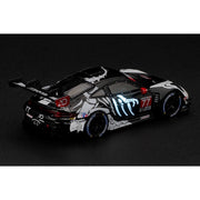 MiniGT Porsche 911 GT3 R (992) No77 AO Racing Skeleton Rexy 2026 IMSA Petit Le Mans