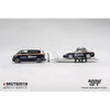 Mini GT MGTS0019 1/64 Porsche 911 Dakar No.718 Volkswagen ID. Buzz Porsche Centrum Gelderland Roughroads Set
