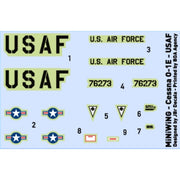 Miniwings 307 1/144 Cessna O-1 BIRD DOG USAF Vietnam War