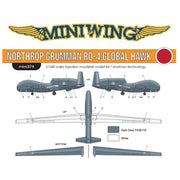 Miniwings 374 1/144 Northrop Grumman RQ-4B Global Hawk JASDF