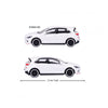 Majorette 71007 Hyundai I30N Street Cars White