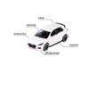 Majorette 71007 Hyundai I30N Street Cars White