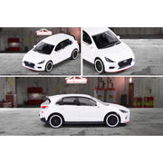 Majorette 71007 Hyundai I30N Street Cars White