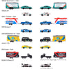 Majorette 76996 Racing Deluxe Trailer 4 Assorted 1pc