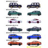 Majorette 77146 Mercedes-AMG Deluxe Cars 6 Assorted 1PC