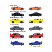 Majorette 77252 JDM Legends Premium Cars 6 Assorted 1pc