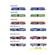 Majorette 77528 Siemens Tram or Man Bus Assorted 1pc