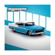 Majorette 78679 1/64 Chev Bel Air 1955 Blue/White