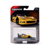 Majorette 78730 1/64 Chev Corvette C6R 2005 Yellow/Black