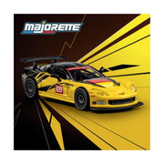 Majorette 78730 1/64 Chev Corvette C6R 2005 Yellow/Black
