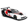 Majorette 78778 Chev Corvette C6R 2005 White/Blk