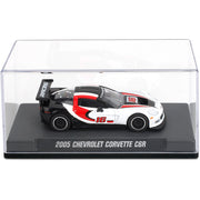 Majorette 78778 Chev Corvette C6R 2005 White/Blk