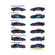 Majorette Neon Racer Premium Cars 6 Assortment