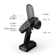 MJX 1/10 Hyper Go Volkswagen Polo R WRC 2015 Brushless 2S RC Car