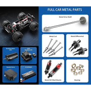 MJX 14208 1/14 Hyper Go 4WD Off-Road Brushless RC Monster Truck