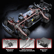 MJX 14211 1/14 Hyper Go 4WD High-Speed Off-Road Brushless RC Short Course Truck