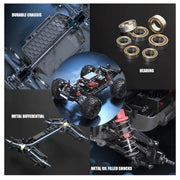 MJX 16210 1/16 Hyper Go 4WD Off-road Brushless 2S RC Truggy