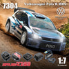 MJX 1/7 Hyper Go Volkswagen Polo R WRC 4WD Brushless RC Car With Battery and Charger