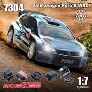 MJX 1/7 Hyper Go Volkswagen Polo R WRC 4WD Brushless RC Car With Battery and Charger