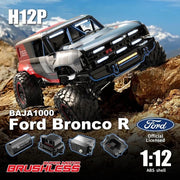 MJX 1/12 Hyper Go Ford Bronco R 4WD Brushless 2S RC Crawler