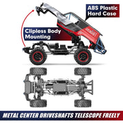 MJX 1/12 Hyper Go Ford Bronco R 4WD Brushless 2S RC Crawler