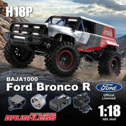 MJX 1/18 HyperGo Ford Bronco R Baja 1000 4WD Brushless RC Truck