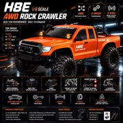 MJX 1/8 ALLROCK 4WD Brushless RC Crawler (inc. Battery and Charger)