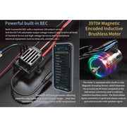 MJX 1/8 Allrock 4WD Brushless RC Crawler (Blue)