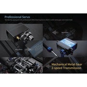 MJX 1/8 Allrock 4WD Brushless RC Crawler (Blue)