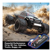 MJX B3S50P 11.1V 5000mAh 35C Angry Snail LiPo Battery 3S