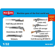 Mikro-Mir 1/32 Machine Guns of the First World War