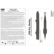 Mikro-Mir 1/35 Hunley Confederate Submarine