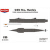 Mikro-Mir 1/35 Hunley Confederate Submarine