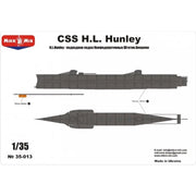 Mikro-Mir 1/35 Hunley Confederate Submarine
