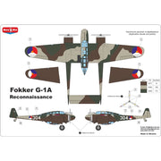 Mikro-Mir 1/48 Fokker G-1 Reconnaissance Version
