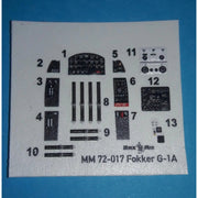 Mikro-Mir 1/72 Fokker G-1A