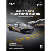 Model Model 1/64 Pandem Mustang Black