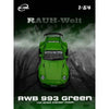 Model Model MM64-RWB993-008 1/64 RWB 993 Green