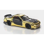 Model Model 1/64 Mazda RX7 FD Rocket Bunny Gold