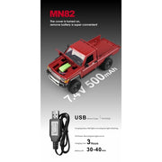 MN Model 1/12 Toyota LC79 4WD RC Crawler RTR (Yellow)