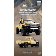 MN Model 1/12 Toyota LC79 4WD RC Crawler RTR (Yellow)